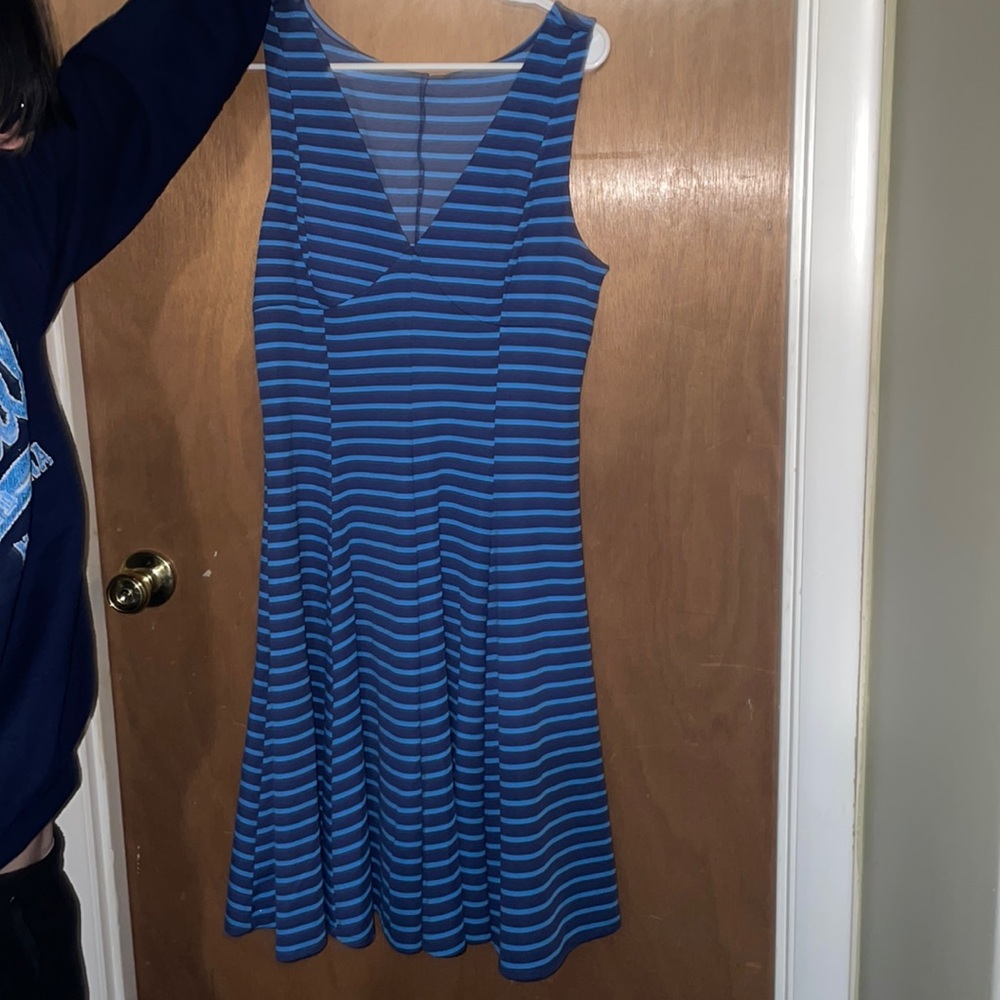 Kohls Peter som blue striped dress